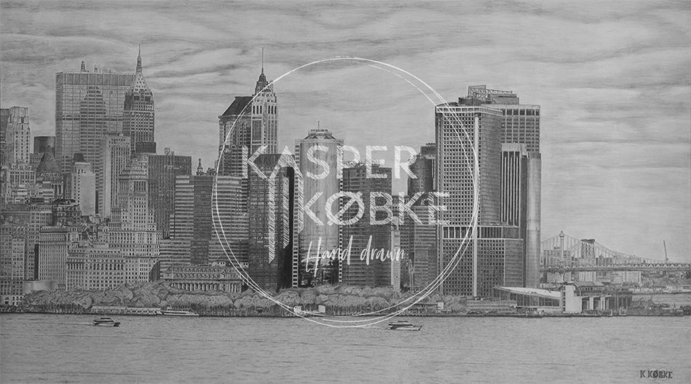 New York Skyline - 180 x 100 cm